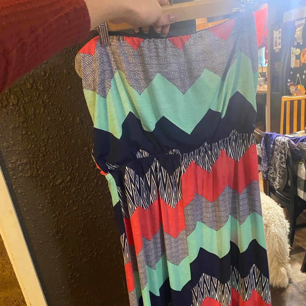 striped dress